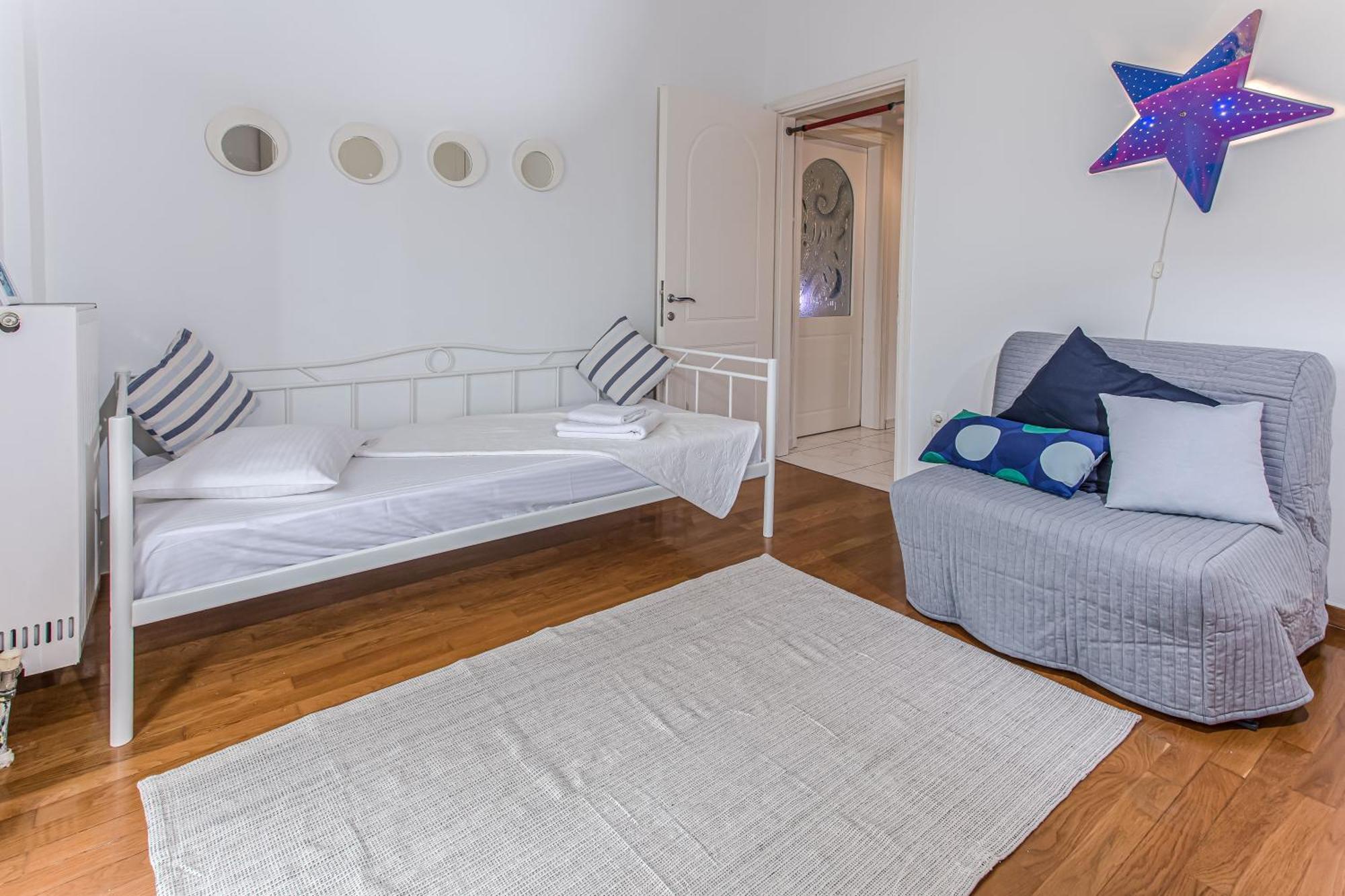 Celestial Garden-Thessaloniki'S Modern, Eclectic Penthouse With An Amazing View And Veranda 外观 照片